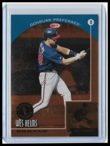 1998 Donruss Preferred - Mezzanine Wes Helms #165 - Bild 1 von 2