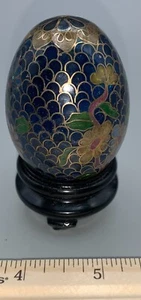 Chinese Decorated Egg with Box - Picture 1 of 3