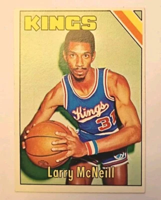 1975-76 Topps - #142 Larry McNeill (RC) x - Image 1 of 2