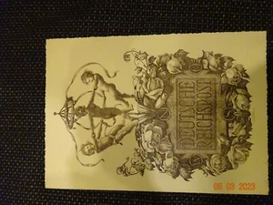 DR - Telegramm 1936 - Reigentanz am Maibaum - Entwurf HANNS - Bild 1 von 3