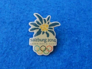 Olympic City Candidate Salzburg 2014 bid pin badge - Picture 1 of 2