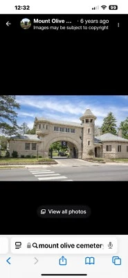 Mt Olive Cemetery lot 102 S DM section L - Image 1 of 2