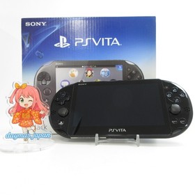 【Excellent】Sony PS Vita PCH-2000 Black Wi-Fi Model Console #DEN20316/01