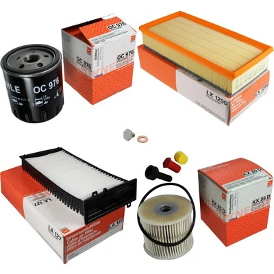 MAHLE Inspektionspaket Filterpaket passend für Citroën C5 I 2.0 HDi - Bild 1 von 4
