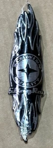 Neu Schwinn Stingray Headbadge OCC Chopper Sting Ray Flame Badge Vintage NOS - Bild 1 von 2
