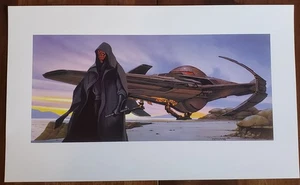 Star Wars Episodio 1 Litografía Portafolio Impresión Doug Chiang Artista - Impresión 4 - Imagen 1 de 1