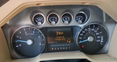 F250 Super Duty 2016-2019 OE velocímetro calibre grupo 274 k millas Ford Foto 1 de 4