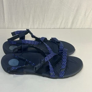 VIONIC Womens Sage Dorrin Backstrap Sport Sandal Shoes Blue Sz US 10/10.5 - Picture 1 of 7