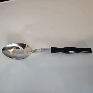 Cutco Serving Spoon Brown Swirl Handle 17 JJ - Picture 1 of 9