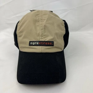 Ogre Extreme Two Tone Black and Beige Baseball Cap One Size - Bild 1 von 10