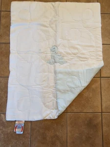 Vintage Quiltron By The QUILTEX Co Baby Nursery Blanket Embroidered Duck Quilted - Picture 1 of 14