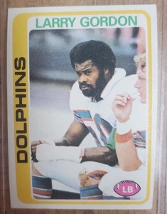 1978 Topps - #202 Larry Gordon (RC) Rookie Card. Miami Dolphins - Bild 1 von 2