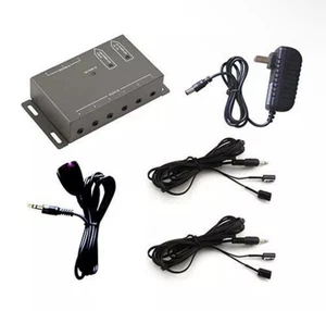 Hidden IR Infrared Remote Control Repeater Extender Emitter Receiver System Kit - Picture 1 of 3