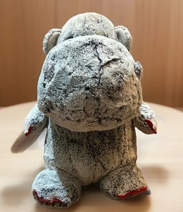 Peluche ippopotamo grigio Aurora grigio morbido carino paffuto giocattolo per bambini abbracciabile 14" - Foto 1 di 8