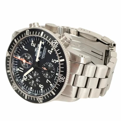 FORTIS Cosmonaut 638.10.141.4 B-42 Chronograph Automatic Stainless Steel Black - Image 1 of 4