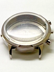 Vintage Charles Gigandet Wakmann Triple Calendar Chronograph Watch Case (Z536) - Bild 1 von 20