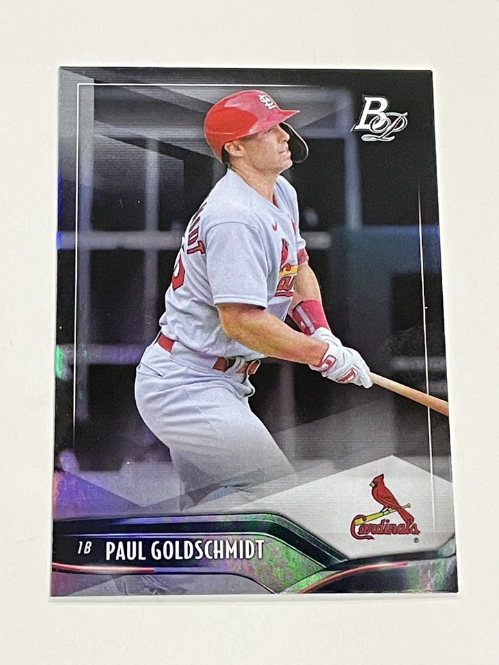 2021 Bowman Platinum Baseball #38 - Paul Goldschmidt - St. Louis Cardinals - Image 1 of 2