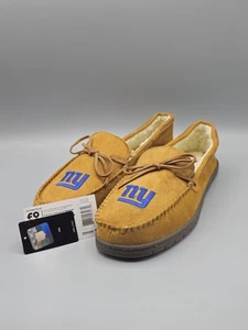 Foco New York Giants Mens Moccasin Slipper Size L Approx. 11-12 US NOS - Picture 1 of 11