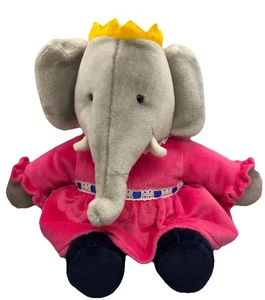 1989 Gund Babar Königin Celeste 16 Zoll sitzender Plüschtier Elefant - Bild 1 von 6