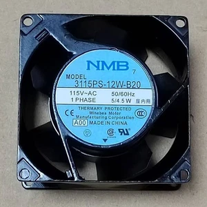 1PCS New NMB 3115PS-12W-B20 115V 5/4.5W AC cooling fan#QW - Picture 1 of 1