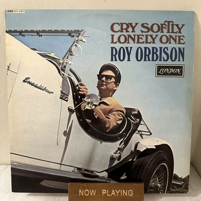 Roy Orbison – Cry Softly Lonely One - Vinyl LP UK Import - VG+/VG+ - Image 1 of 2