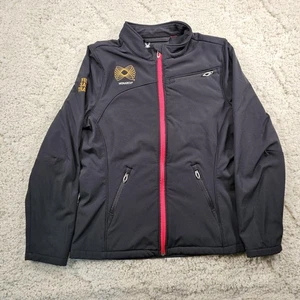 Spyder Pullover Jacke Fleece Full Zip Damen große Taschen Logo Y2K Monarch - Bild 1 von 17