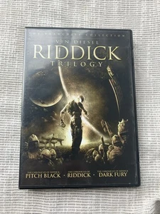 Riddick Trilogy The Franchise Collection Vin Diesel Pitch Black Dark Fury - Picture 1 of 5