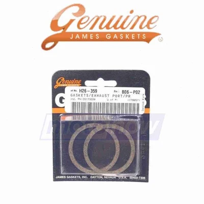 James Gasket Exhaust Port Gasket Kit for 1995-2010 Harley Davidson FXD Dyna xi Foto 1 de 4