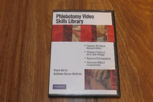 Phlebotomy Video Skills Library - 2010 Pearson Health 3 DVD Set - Picture 1 of 4