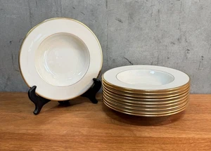 Lenox China Mansfield~(Set of 10)~8 3/8" Fruit Dessert Sauce Soup Cereal Bowls - Picture 1 of 5