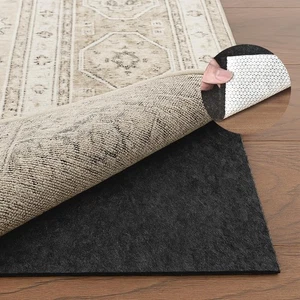 Almohadilla de alfombra de respaldo de fieltro y goma natural de 1/4" de grosor - Pinza de alfombra antideslizante... - Imagen 1 de 7