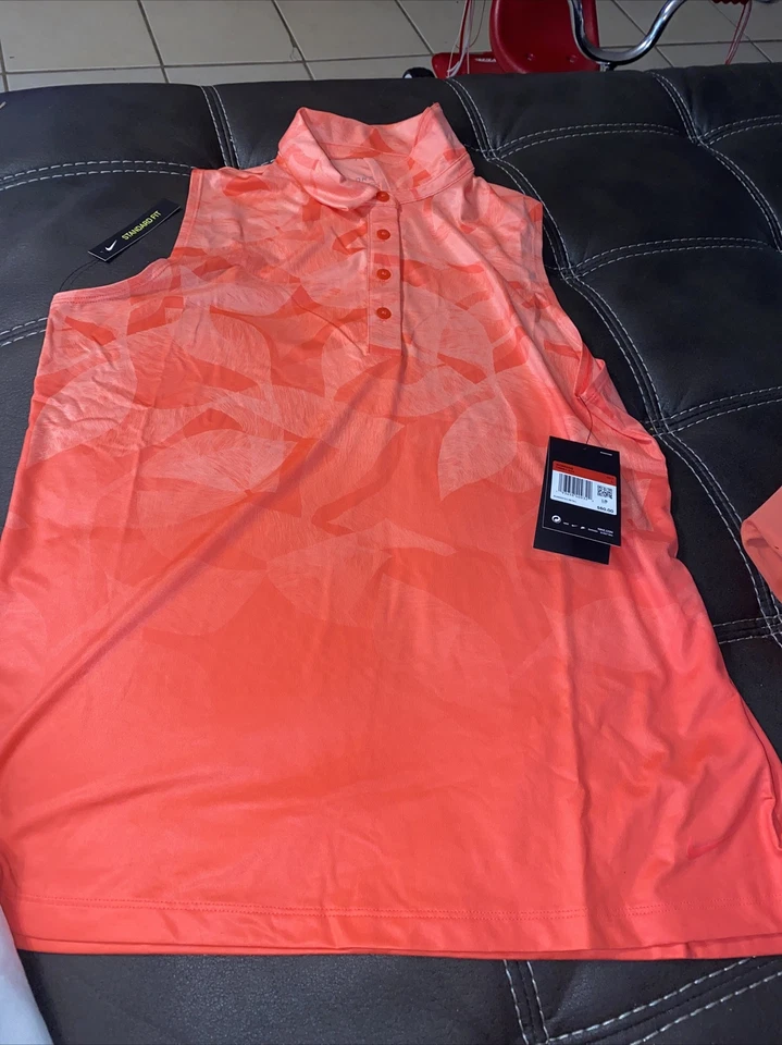 Nike Golf Polo Shirt Womens M Short Sleeve Zonal Cooling