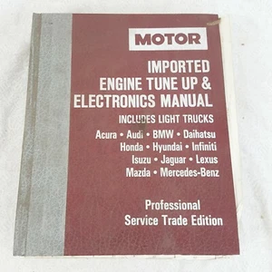Motor Imported Engine Tune Up & Electronic Auto Manual Emissions 1990-1993 Prof - Picture 1 of 9