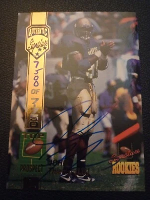 1994 Signature Rookies John Thierry AUTOGRAPH Alcorn State - Image 1 of 2