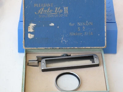 Pleasant auto up II for nikon S2 Nikkor f:1.4 rangefinder, RF, US SELLER "LQQK" - Image 1 of 2