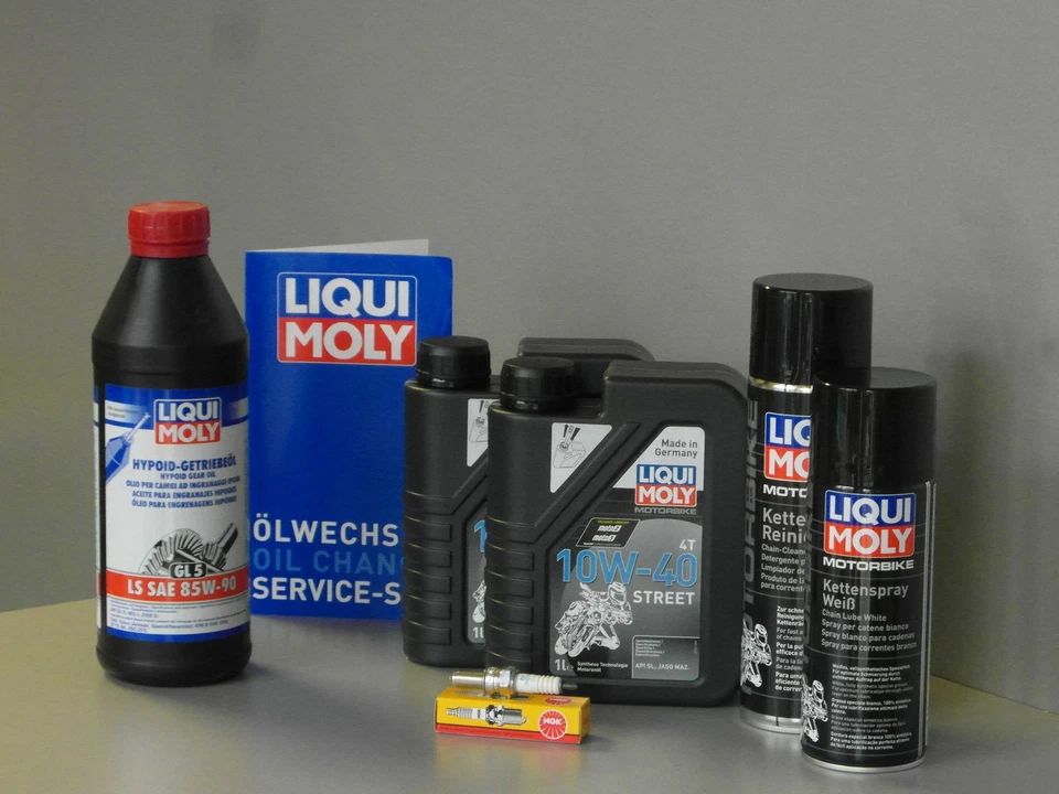 Wartungs - Set  Quad AEON Cobra 400 für Inspektion mit  Öl und Zündkerze Kette - Bild 1 von 1