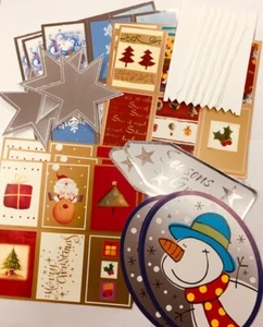 500x Weihnachten GESCHENKANHÄNGER SORTENPAKET RESTPOSTEN Etikett verschiedene Größen Design Geschenk - Bild 1 von 8