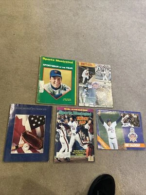 VINTAGE 1987 NY METS CALENDAR + 1969 Tom Seaver Sports Illustrated +1977 Program - Image 1 of 4