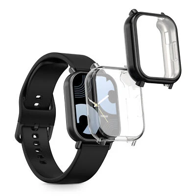 KWMOBILE Cover per Xiaomi Redmi Watch 5 Lite Custodia Full Body Silicone