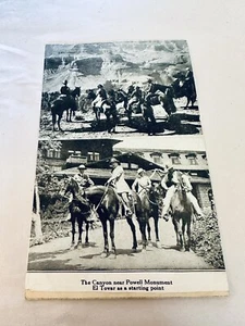 Postcard The Canyon Near Powell Monument El Tovar As A Starting Point  #1054 - Picture 1 of 2