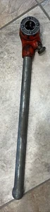 Manico filettatrice cricchetto tubo RIGIDO 00-R con una matrice 1/2" BinA - Foto 1 di 8