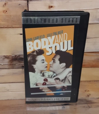Body And Soul VHS VCR Video Tape Used Movie John Garfield — 第 1/4 张图片