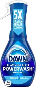 16 Oz Dawn Platinum Powerwash Dish Spray, Dish Soap, Fresh Scent, Eco-Friendly - Picture 1 of 9