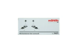 C Gleis Weichen Laternen Satz, Märklin 74471 H0 neu, OVP - Bild 1 von 2