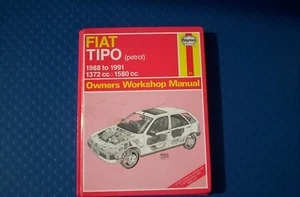 Haynes Manual Fiat Tipo 1988 to 1991 Petrol Hardback - Picture 1 of 2