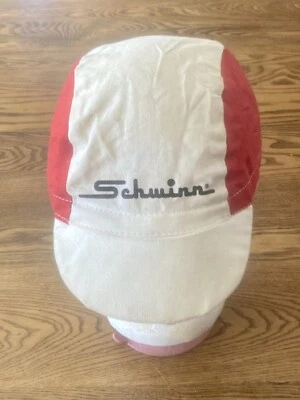 Vintage SCHWINN Racing  Hat / Cap Bicycle Bike 1970s - Image 1 of 4