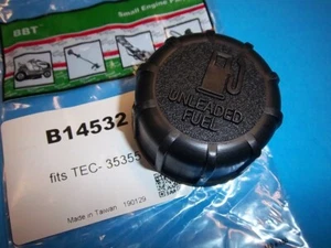 NEW BBT BLACK FUEL CAP FITS TECUMSEH 36246 14532 FREE SHIPPING - Picture 1 of 2