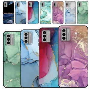 For Nokia C110 C100 C200 C300 G400 X100 Marble Printed Phone Case Silicone Cover - Picture 1 of 72