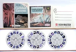 Carlsbad Caverns Tour One 3-Rollen Set A376 - GAF G1 ed. B View-Master Paket - Bild 1 von 5