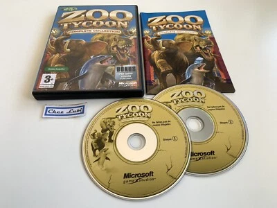 Zoo Tycoon - Complete Collection (Jeu + Extensions) - PC - FR - Avec Notice - Bild 1 von 3